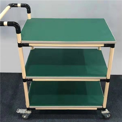 Lean management turnover vehicle anti static material trolley
